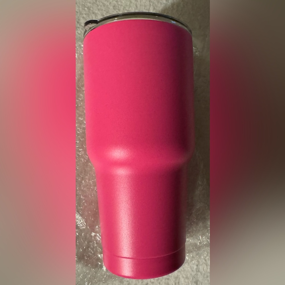 New, unused Mutnitt Stainless Steel Insulation Tumbler, pink, 30 ounce capacity